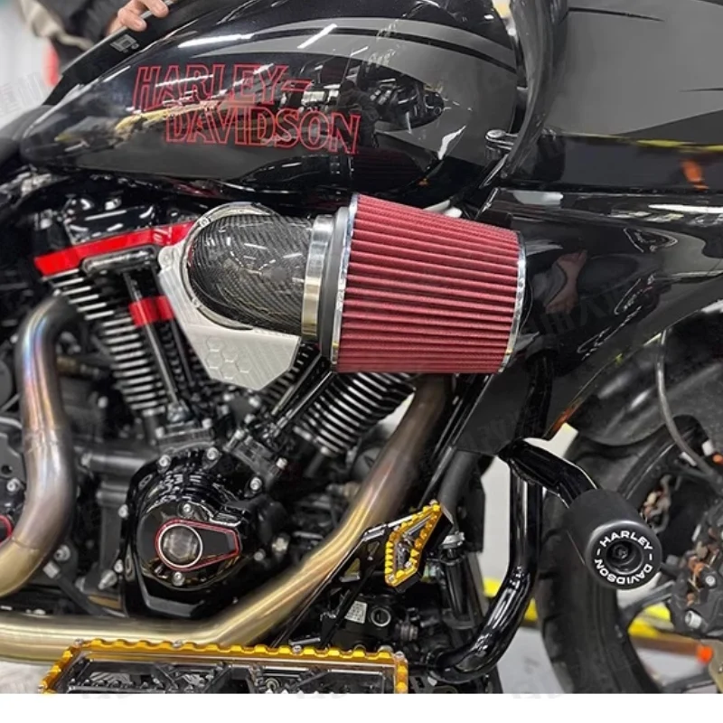 Admission Carbone “Mushroom Head” pour Harley Milwaukee-Eight