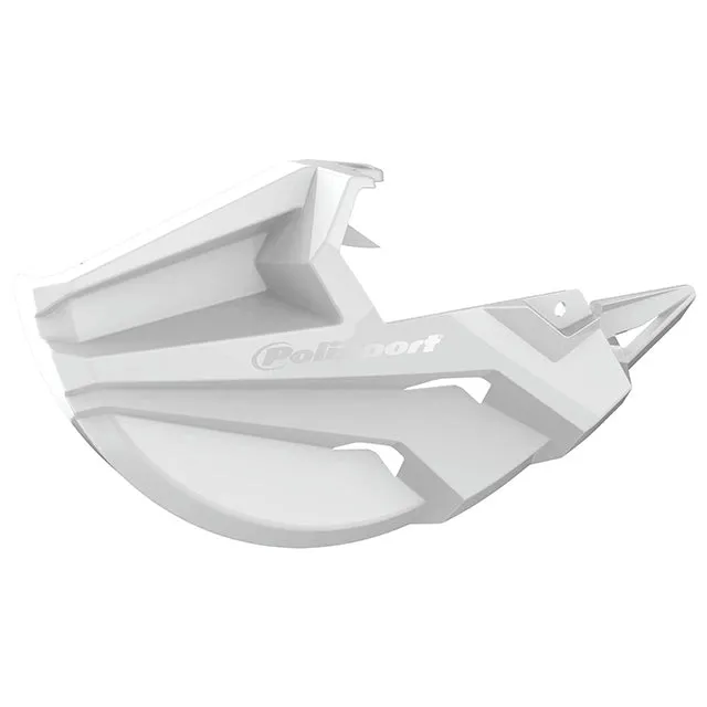Recambio protector de disco inferior Polisport - blanco