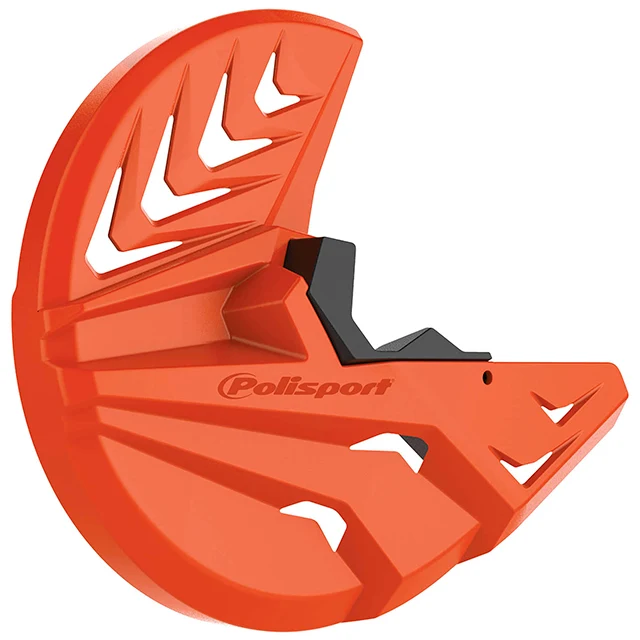 Protector Disco delantero y horquilla Husqvarna TC/FC 14-15 Husaberg TE/FE 09-14 KTM SX/SXF/XC/XC-F 07-14 EXC/EXC-F/XC-W / XCF-W 07-15 Polisport negro-naranja KTM