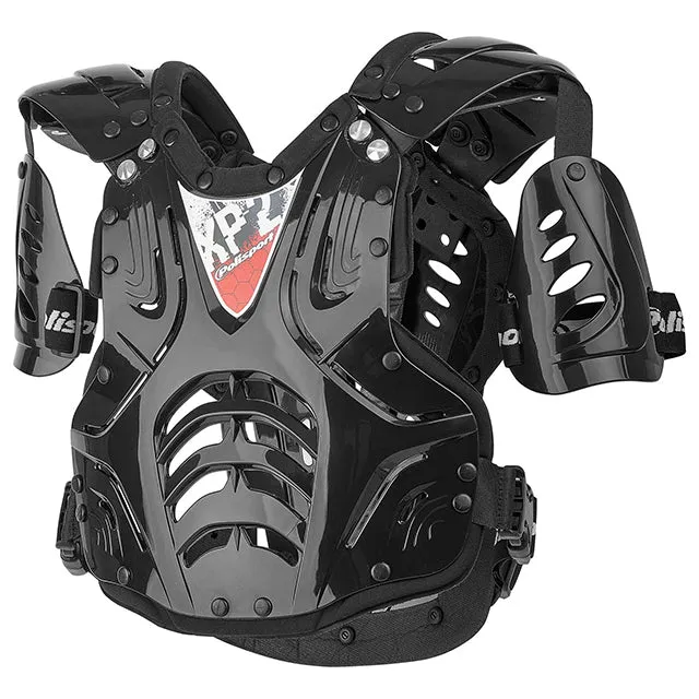 Protector de Peto XP2 Junior Polisport - negro