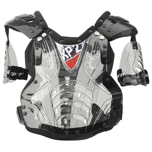 Protector de Peto XP2 Adulto Polisport - negro-transparente