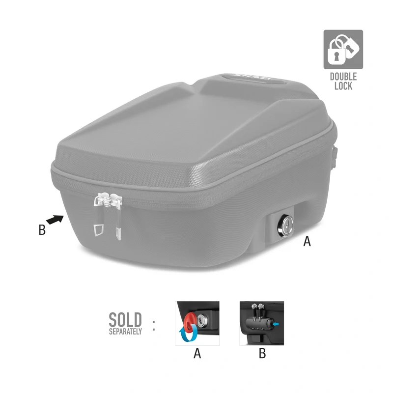 Bolsa depósito Shad Click System E09CM