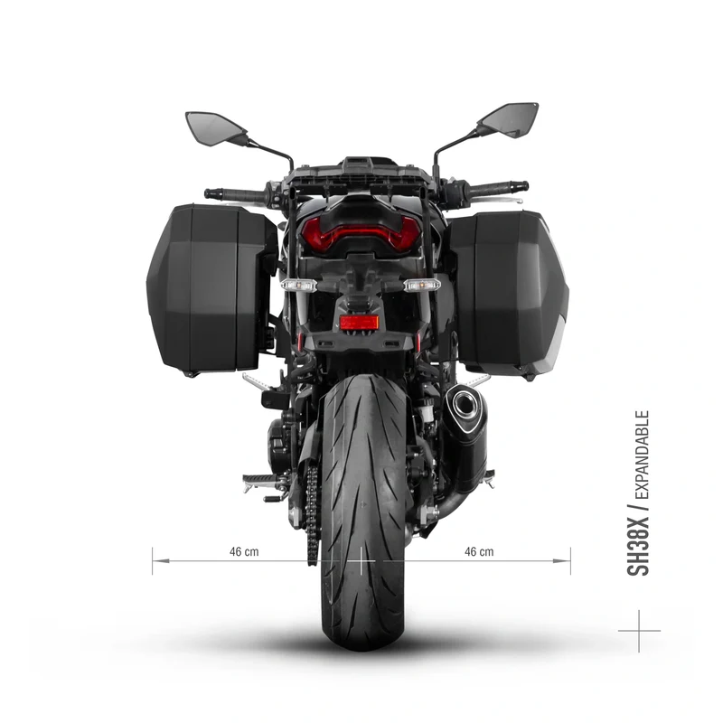 Fijaciones laterales 3P Shad Kawasaki Z900 25-26