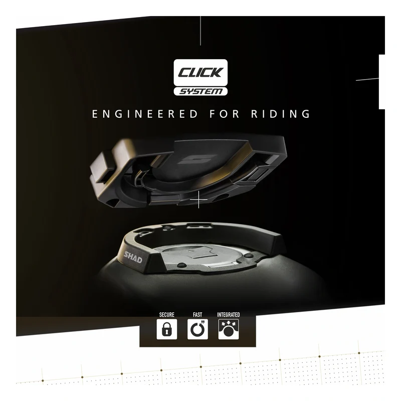 Bolsa depósito Shad Click System TERRA TR10CL