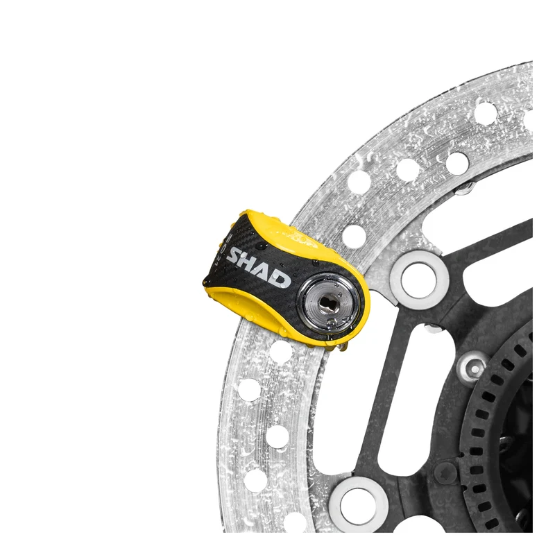 Candado antirrobo disco Shad SC21 - amarillo