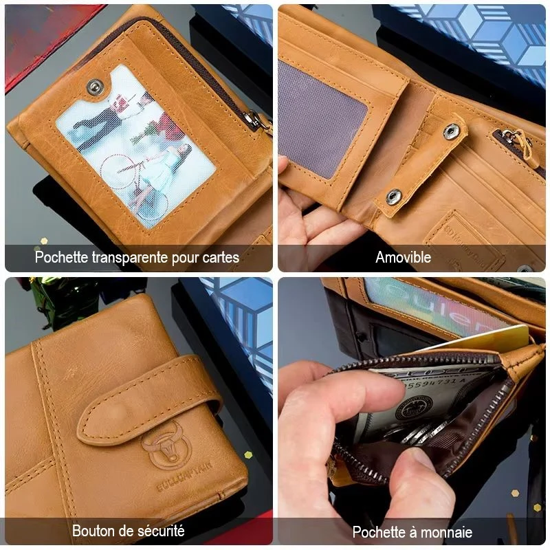 Portefeuille biker homme - Élite