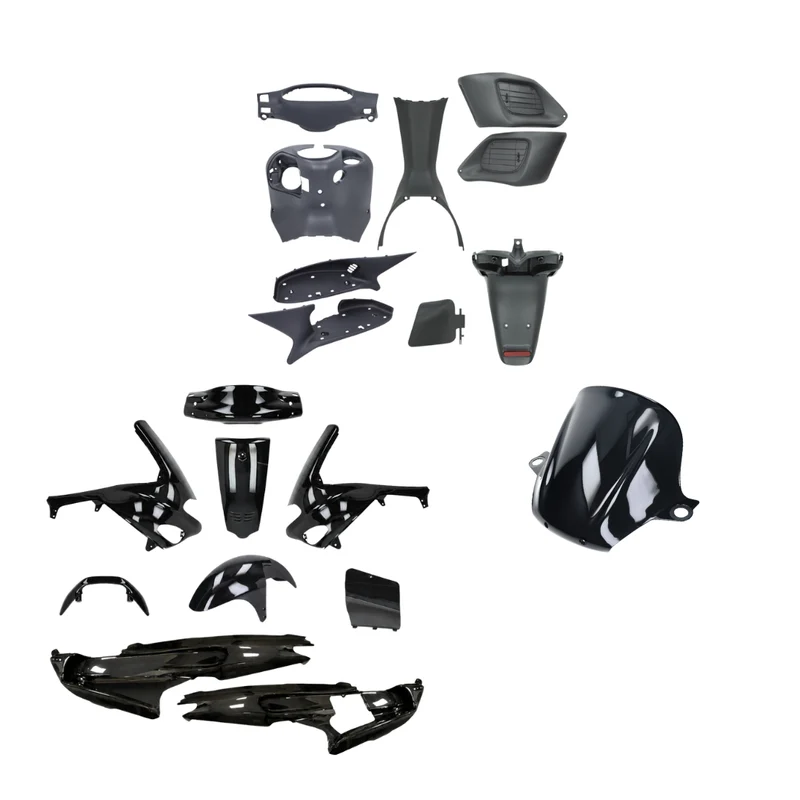 Ensemble carénage Gilera Runner Noir Brillant