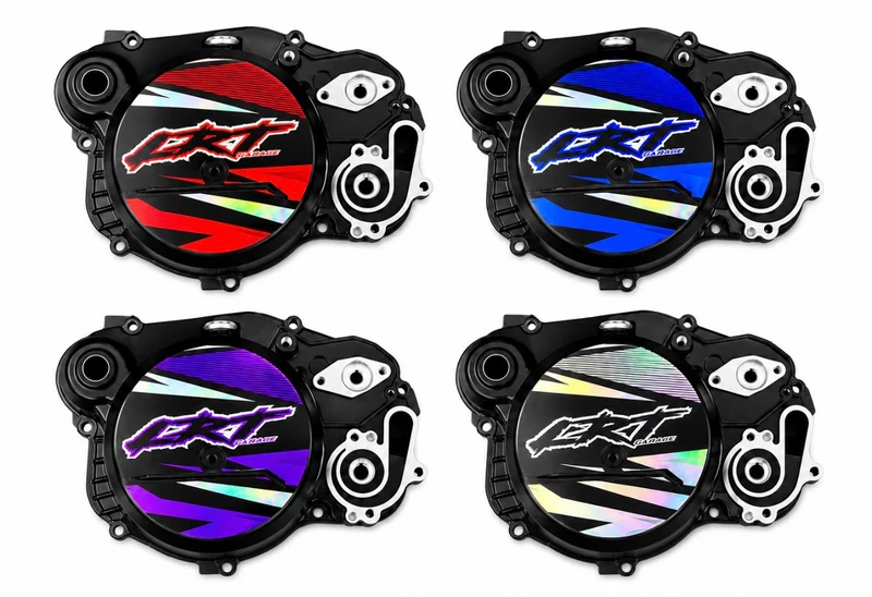 Stickers deco de carter holographique am6 et Derbi euro 3/4