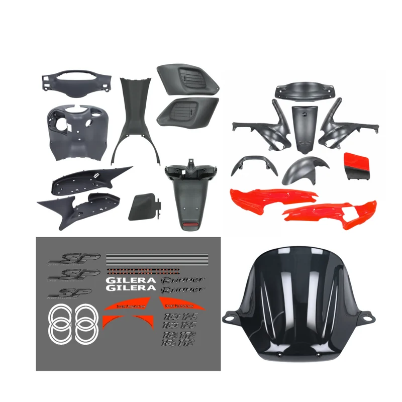 Ensemble de carénages Gilera Runner Fluo Rosso