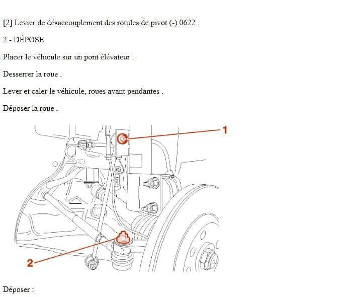 Manuel d'atelier Peugeot 307