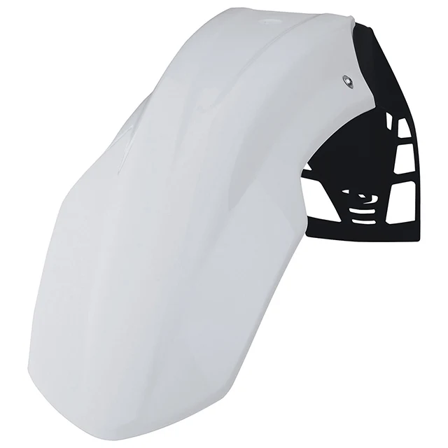 Guardabarros FREE FLOW con fijación universal Polisport - blanco