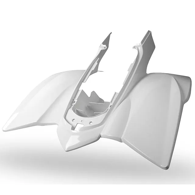 Guardabarros trasero YFZ450 04-08 Polisport - blanco
