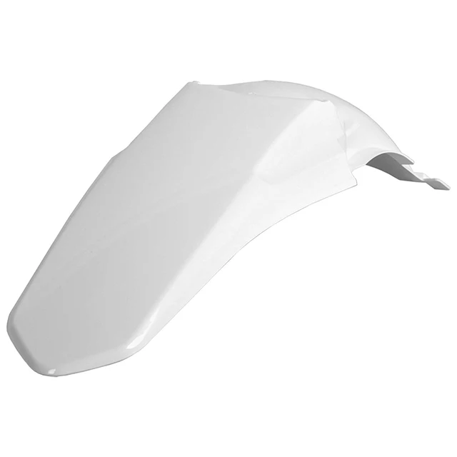 Guardabarros trasero YZ125/250 02-14 Polisport - blanco