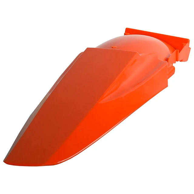 Guardabarros trasero KTM 125/250 SX sin tapas laterales 98-02 Polisport - naranja KTM