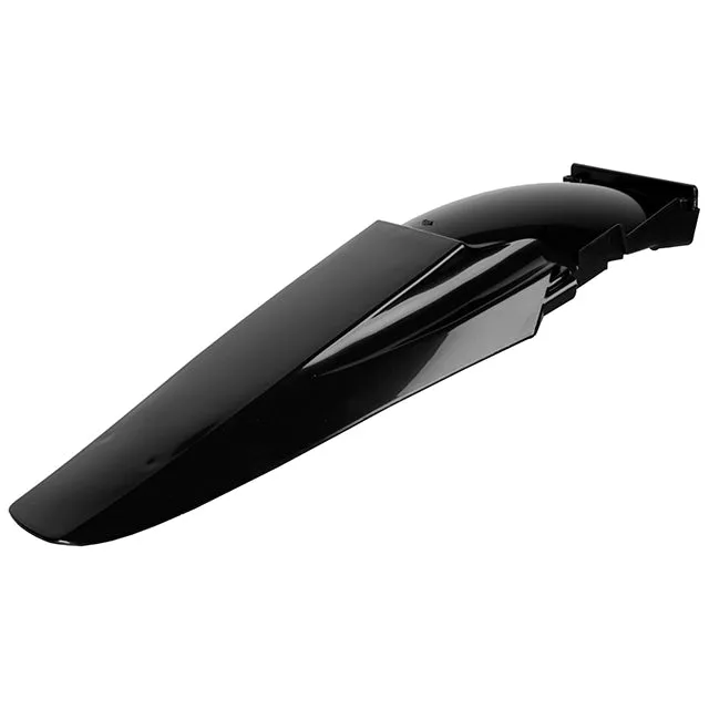 Guardabarros trasero KTM 125 / 250 SX sin tapas laterales 98-02 Polisport - negro