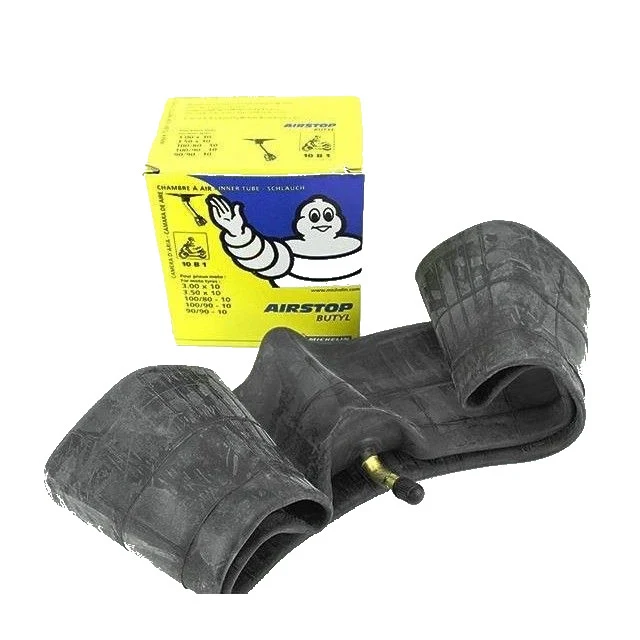 Cámara de aire reforzada válvula recta TR4 90/100-16 Michelin RSTOP ST30F