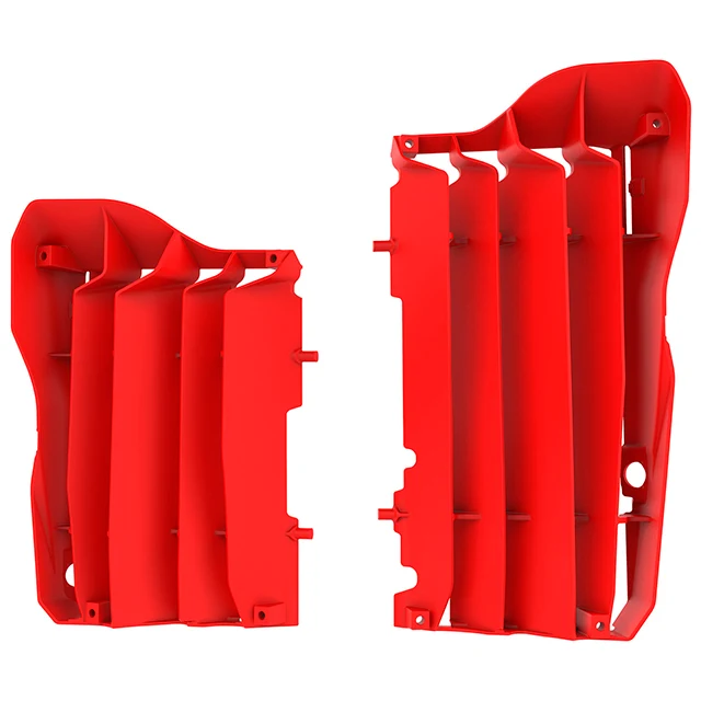 Aletines radiador Honda CRF450R / CRF450RX 17-20 Polisport - rojo CR04