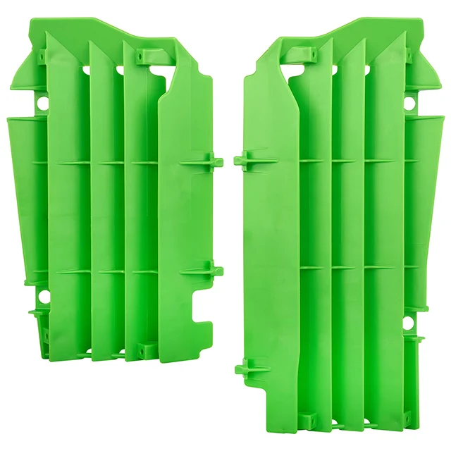 Aletines radiador KX250F 17-20 Polisport - verde 05