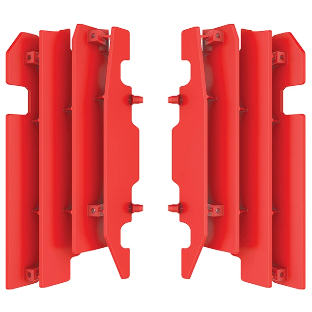 Aletines radiador Honda CRF450R 03-04 / CR125/250 00-04 Polisport - rojo CR04