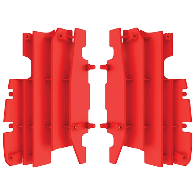 Aletines radiador Honda CR125/250 05-07 Polisport - rojo CR04