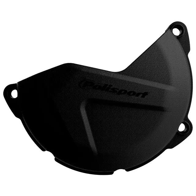 Protector Tapa Embrague Yamaha YZ450F 11-22 WR450F 16-22 Polisport - negro