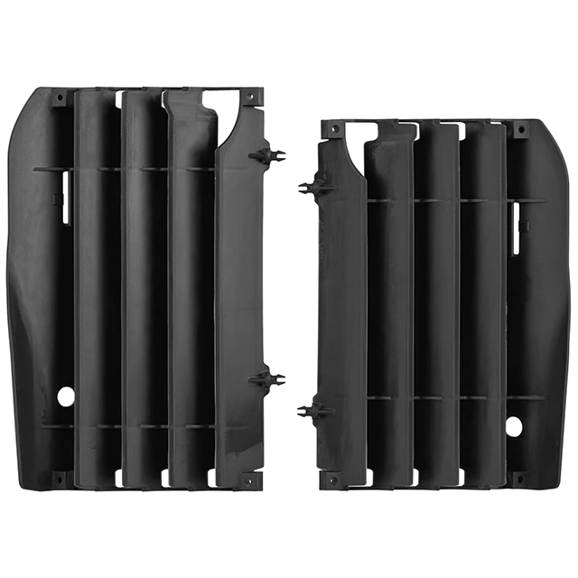 Aletines radiador Honda CRF450R 09-12 Polisport - negro