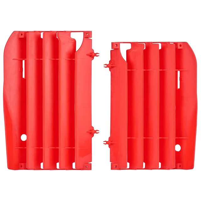 Aletines radiador Honda CRF450R 09-12 Polisport - rojo CR04
