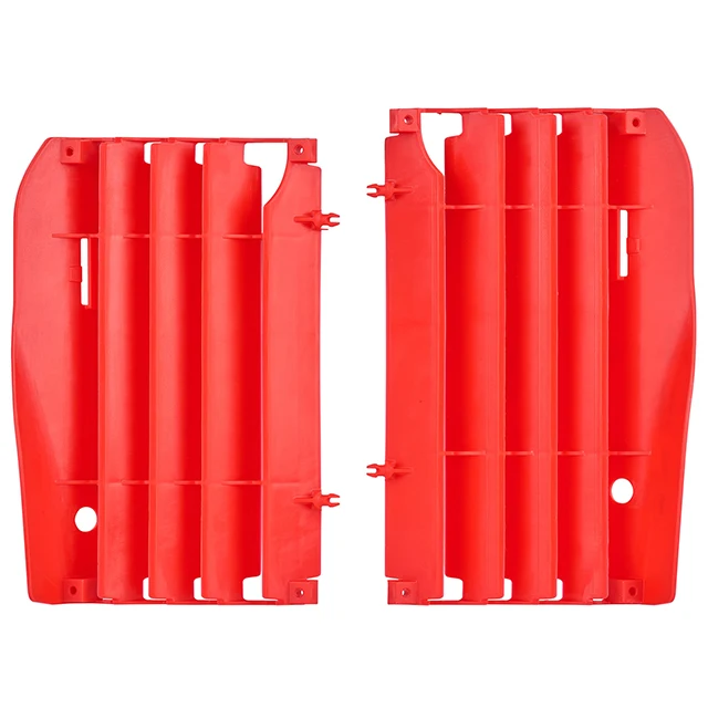 Aletines radiador Honda CRF250R 10-13 Rojo Polisport - CR04