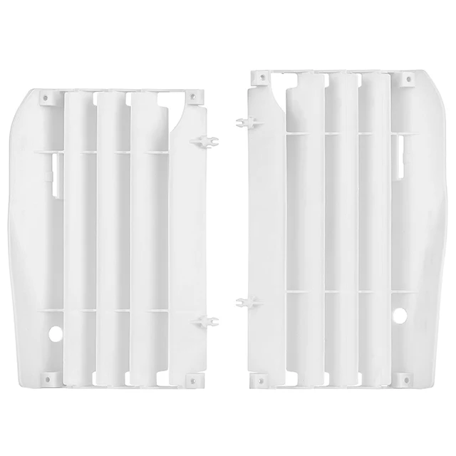 Aletines radiador Honda CRF250R 10-13 Polisport - blanco