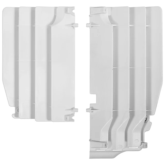 Aletines radiador RMZ250 10-18 Polisport - blanco