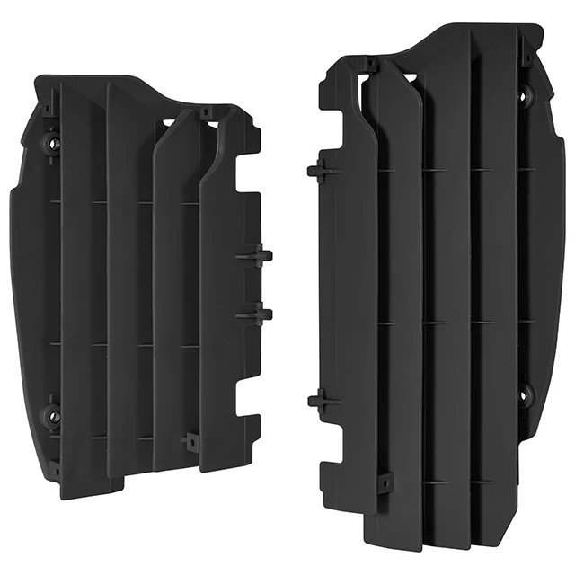 Aletines radiador KX450F 10-15 Polisport - negro