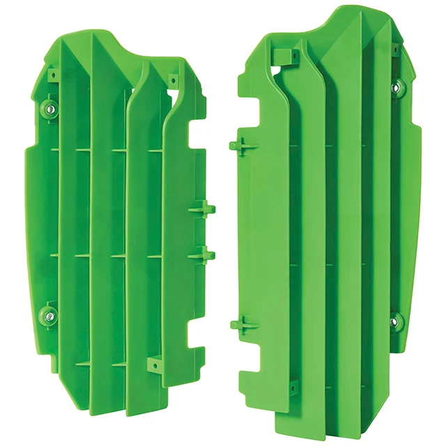 Aletines radiador KX250F 13-16 Polisport - verde 05