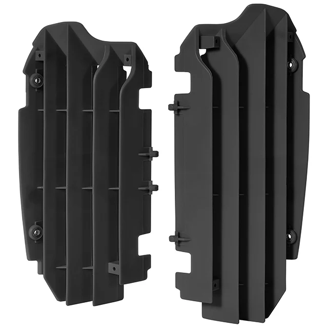 Aletines radiador KX250F 13-16 Polisport - negro