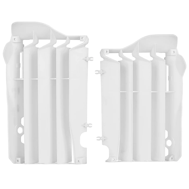 Aletines radiador Honda CRF450R 13-14 Polisport - blanco