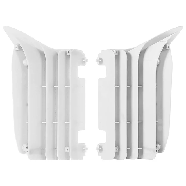 Aletines radiador Yamaha YZ250F 10-13 Polisport - blanco