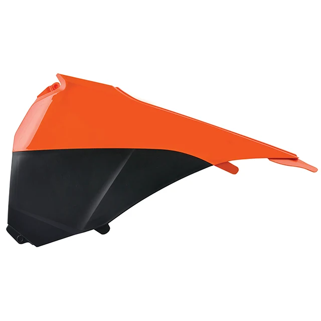 Tapas Filtro Aire brillante KTM 125/200/250/300/450/500EXC 250/350EXC-F 14-16 Polisport - negro-naranja KTM