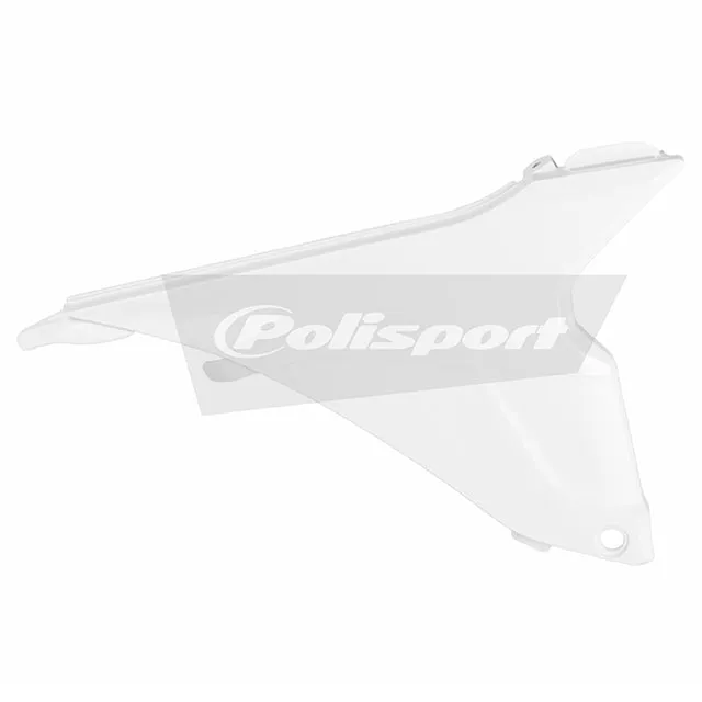 Tapas Filtro Aire brillante KTM 250SX 150/250/300XC 13-16 125/150SX 250/350/450SX-F 250/350/450XC-F 13-15 Polisport - blanco