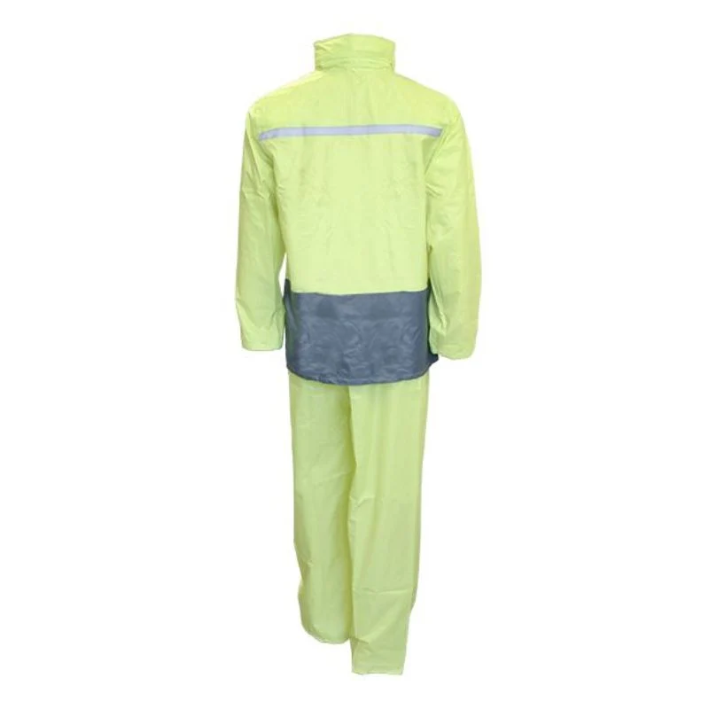 Ensemble de pluie jaune
