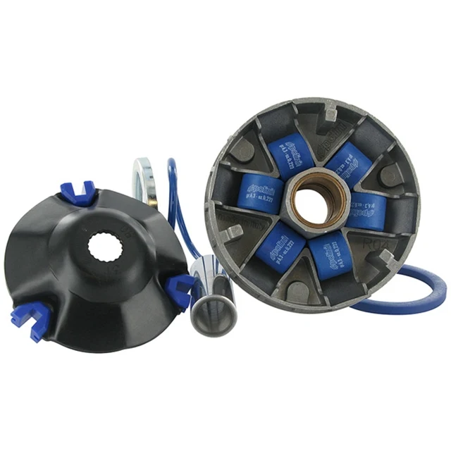 Kit escape Polini Team 4 y variador Hi-Seed Minarelli horizontal