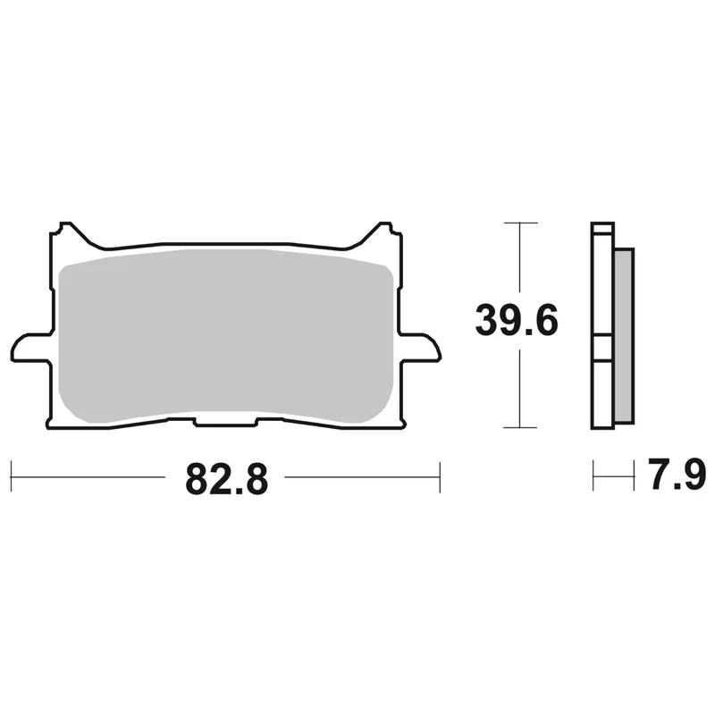 Pastillas de freno delanteras Honda CB 650 / CBR 650 Sinterizadas LA Brembo