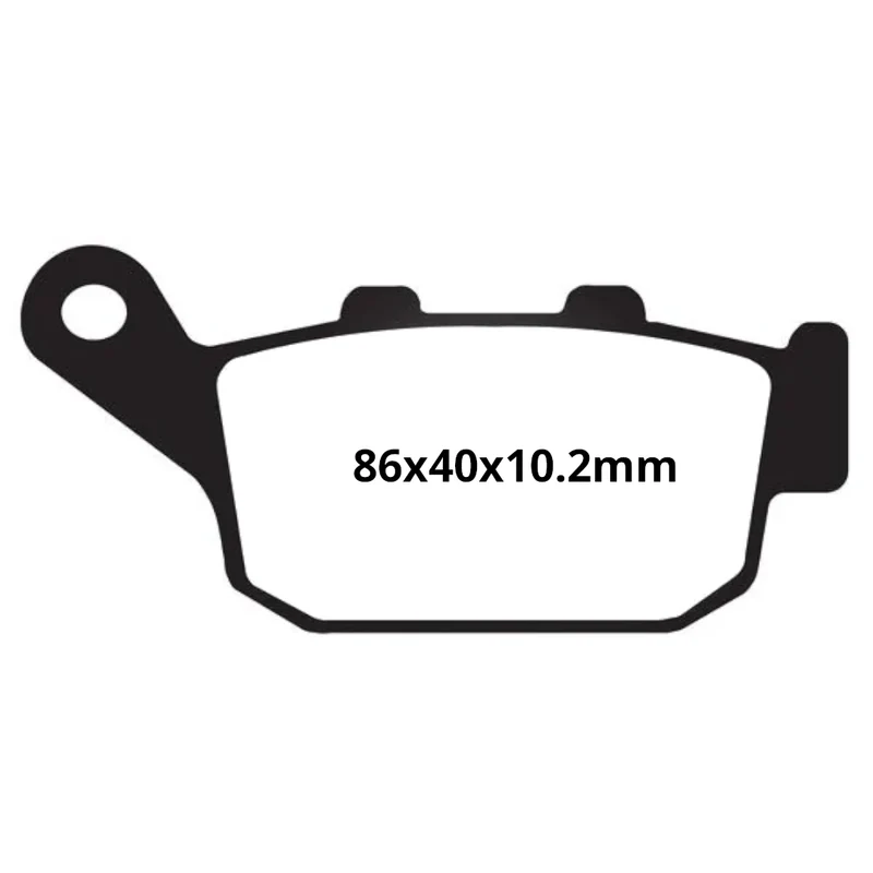 Pastillas de freno traseras Honda FES 125 03-06 EBC - Sinterizadas