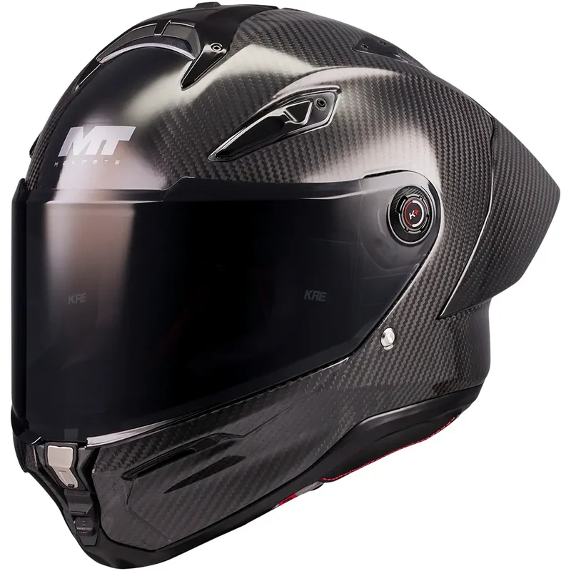 Casco MT KRE 2 PLUS FIM Racing#2 Pure A1 - Carbono Brillo