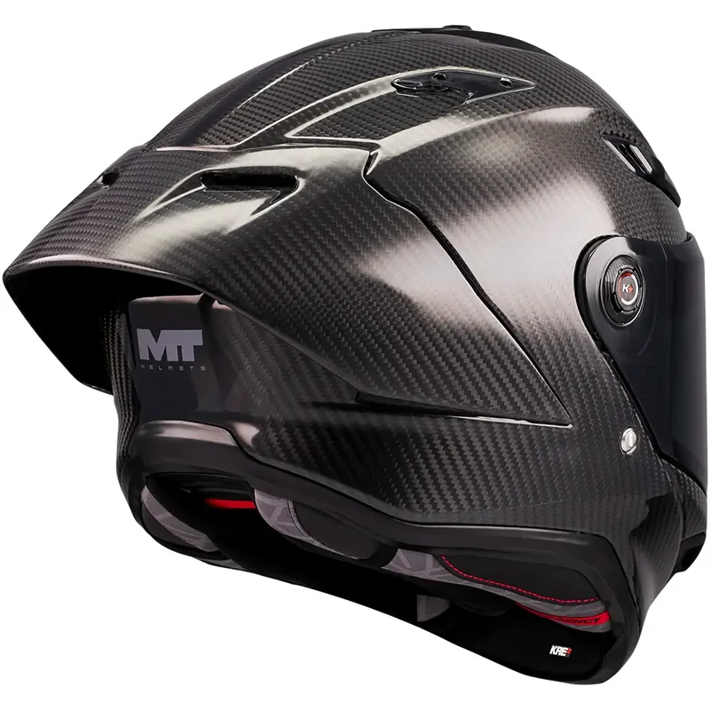 Casco MT KRE 2 PLUS FIM Racing#2 Pure A1 - Carbono Brillo