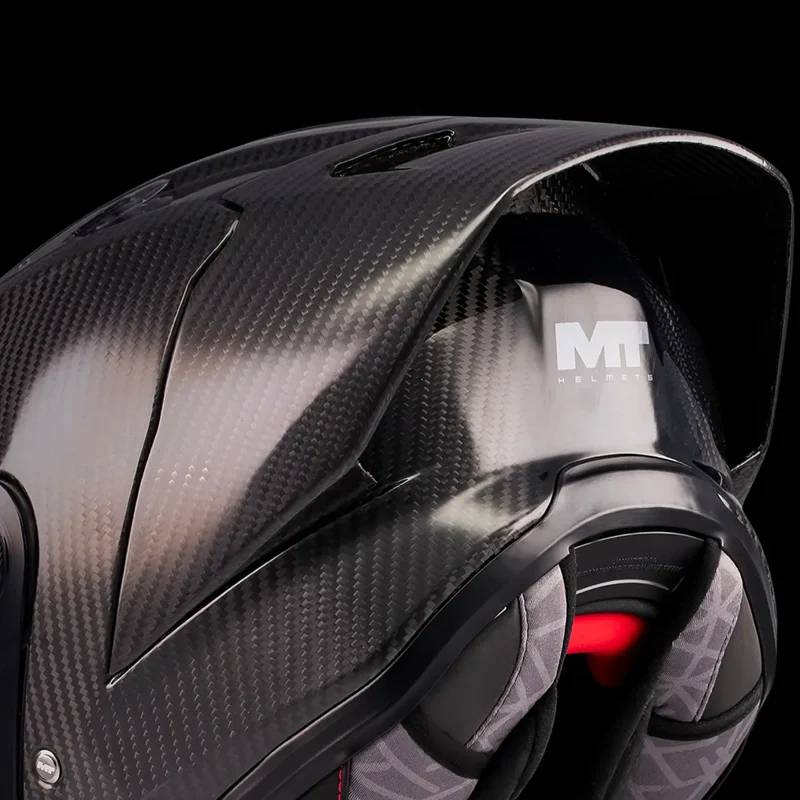 Casco MT KRE 2 PLUS FIM Racing#2 Pure A1 - Carbono Brillo