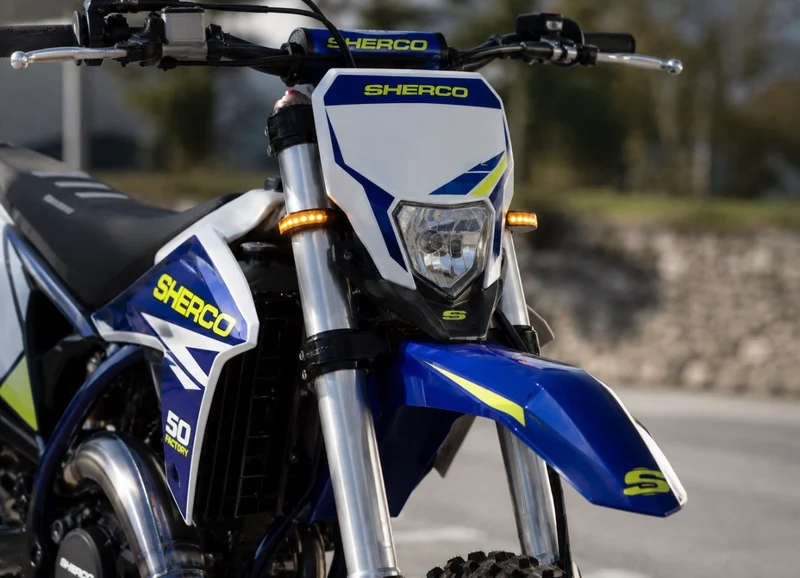 Clignotants de fourche M-Racing – 50cc et 125cc
