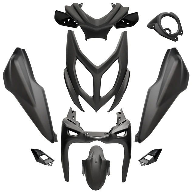 Kit carenados Yamaha Aerox / MBK Nitro 50 >2013 9 piezas AllPro
