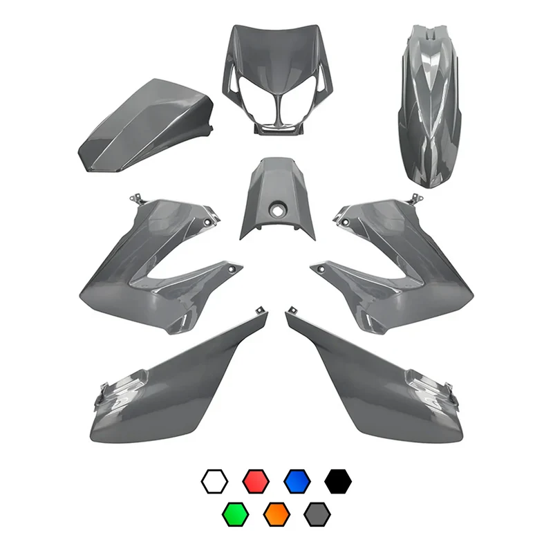 Kit Carenados Derbi Senda 00-10 8 piezas inyección AllPro
