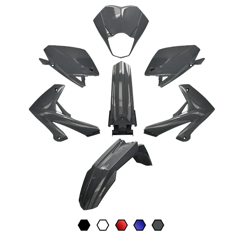 Kit Carenados Rieju MRT 50 plástico inyectado 7 piezas AllPro