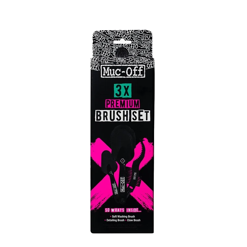 Kit de 3 cepillos MUC-OFF Premium (220)