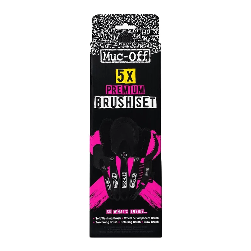 Kit de 5 cepillos MUC-OFF